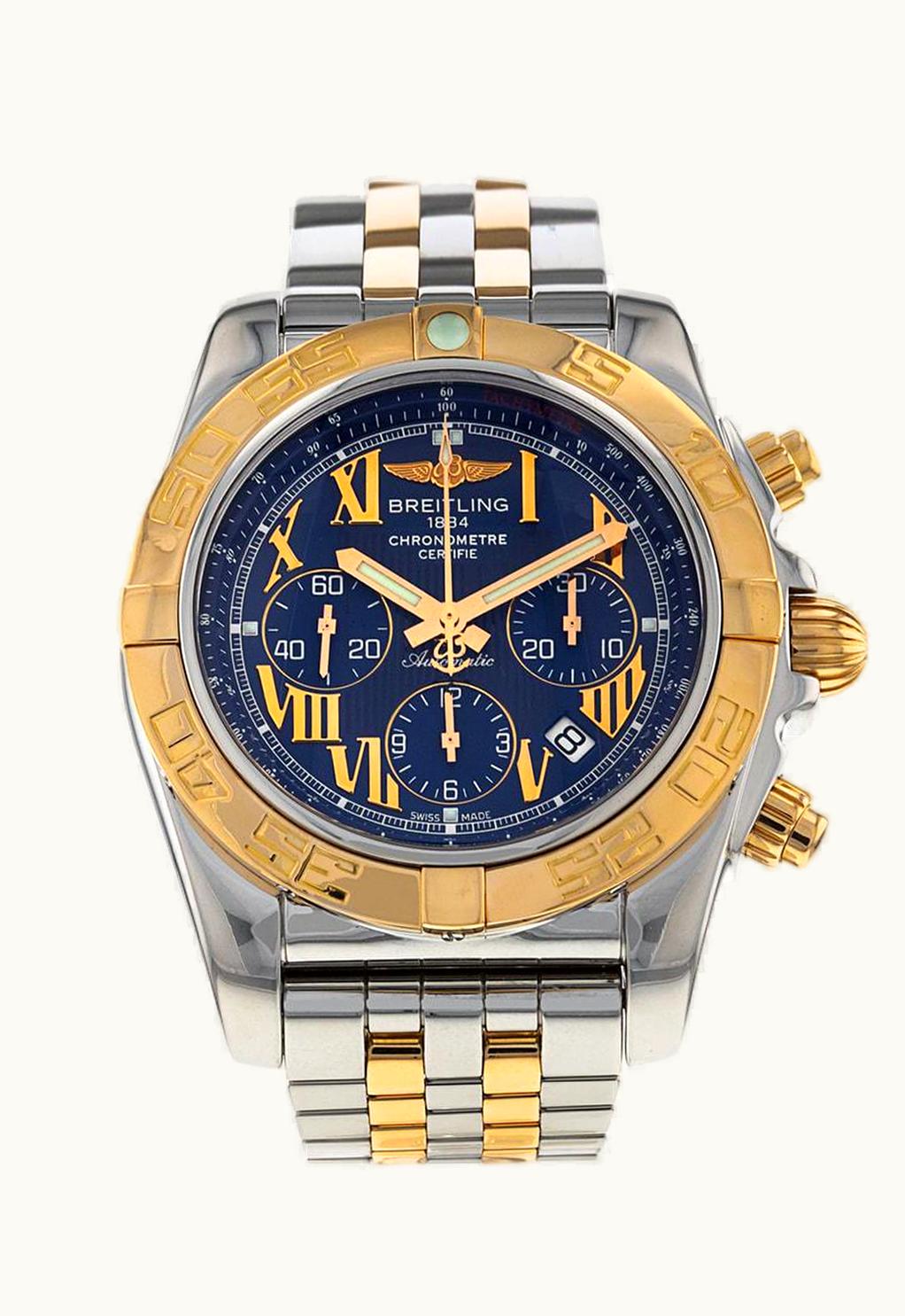 Breitling Chronomat 44 Stainless Steel / Rose Gold / Sierra Silver Roman  / Bracelet