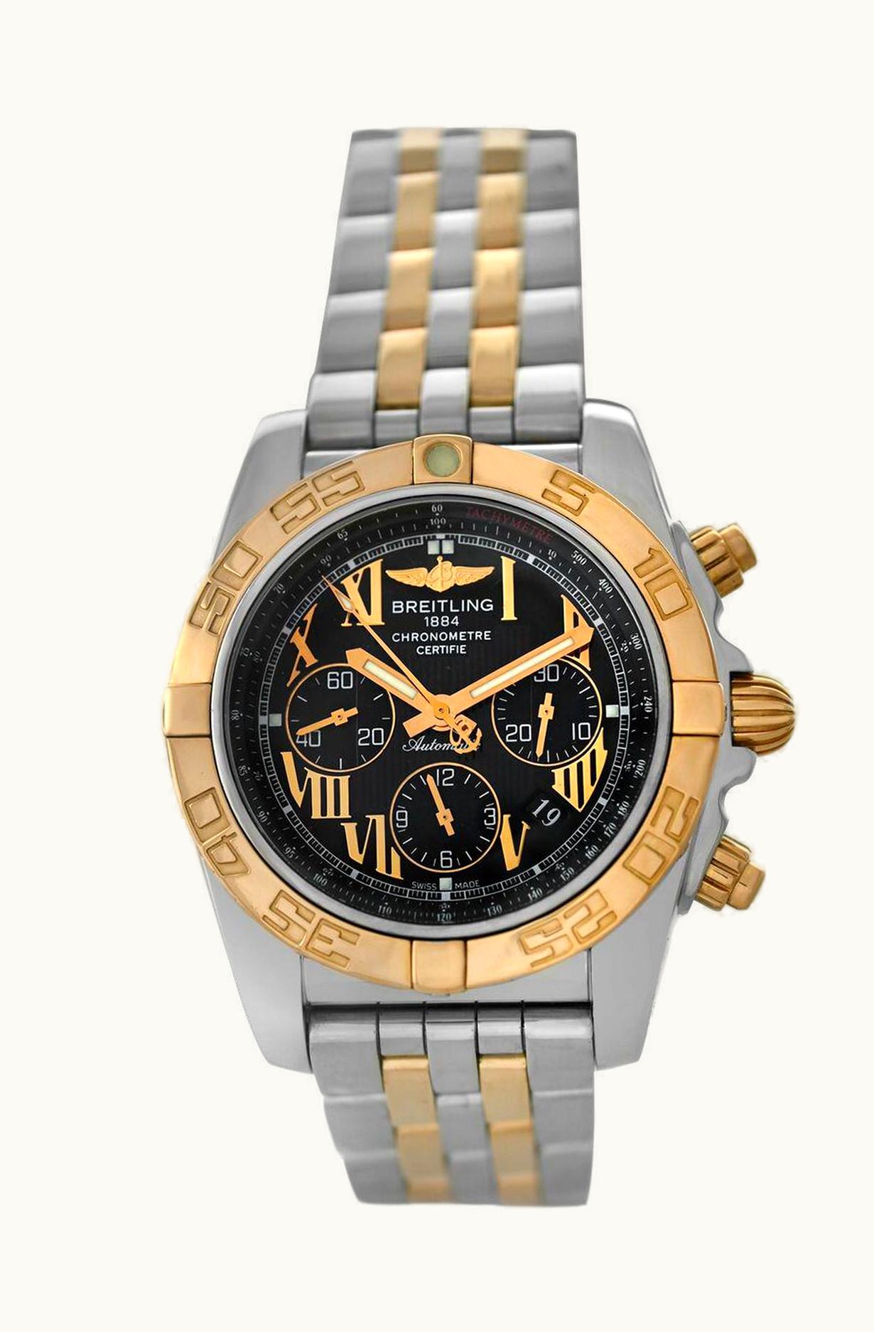 Breitling Chronomat 44 Stainless Steel / Rose Gold / MOP - Roman