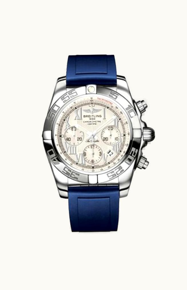 Breitling Chronomat 44 Stainless Steel / Antarctica White / Rubber