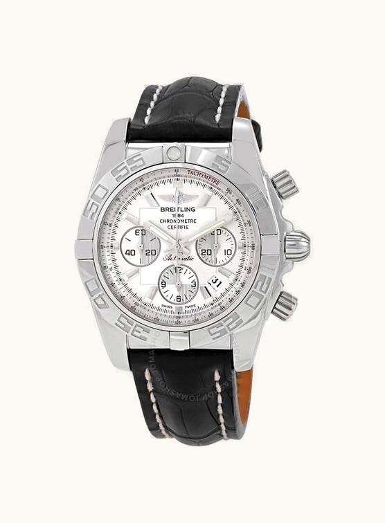 Breitling Chronomat 44 Stainless Steel / Sierra Silver Roman / Calf