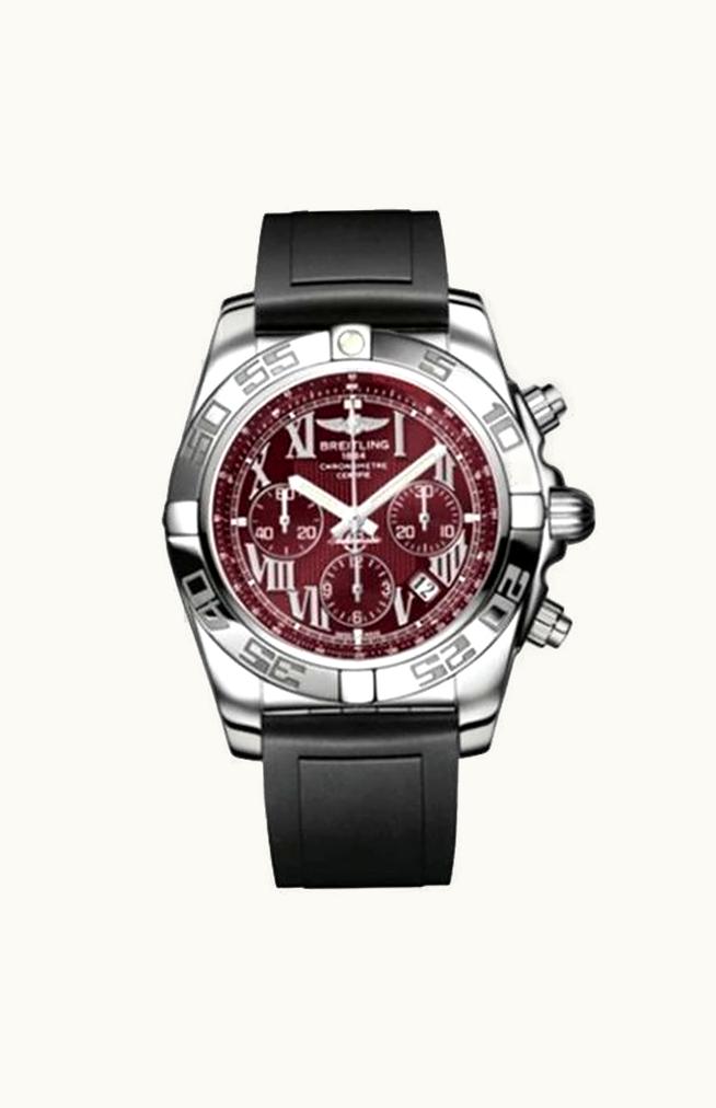 Breitling Chronomat 44 Stainless Steel / Mirage Red / Rubber