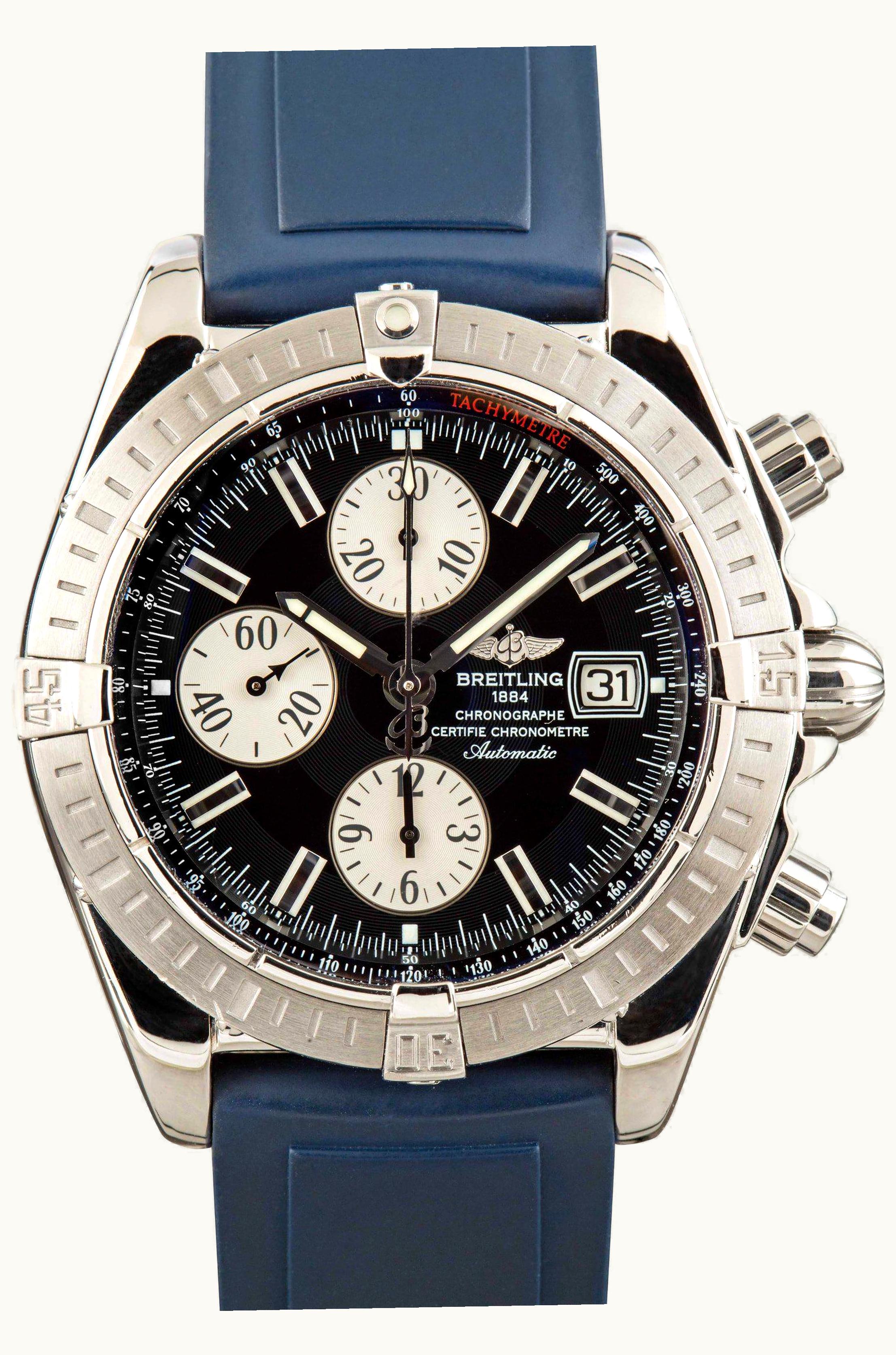 Breitling Chronomat Evolution Stainless Steel / Black