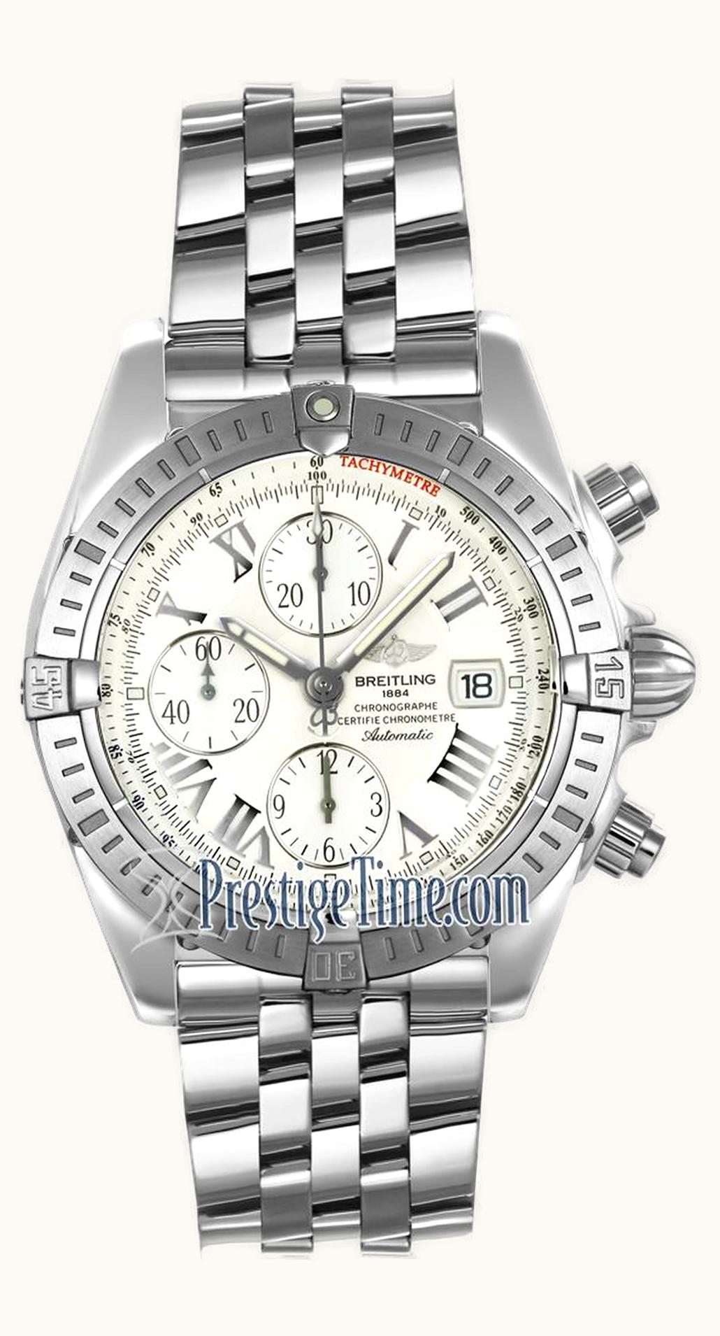 Breitling Chronomat Evolution Stainless Steel / Silver - Roman