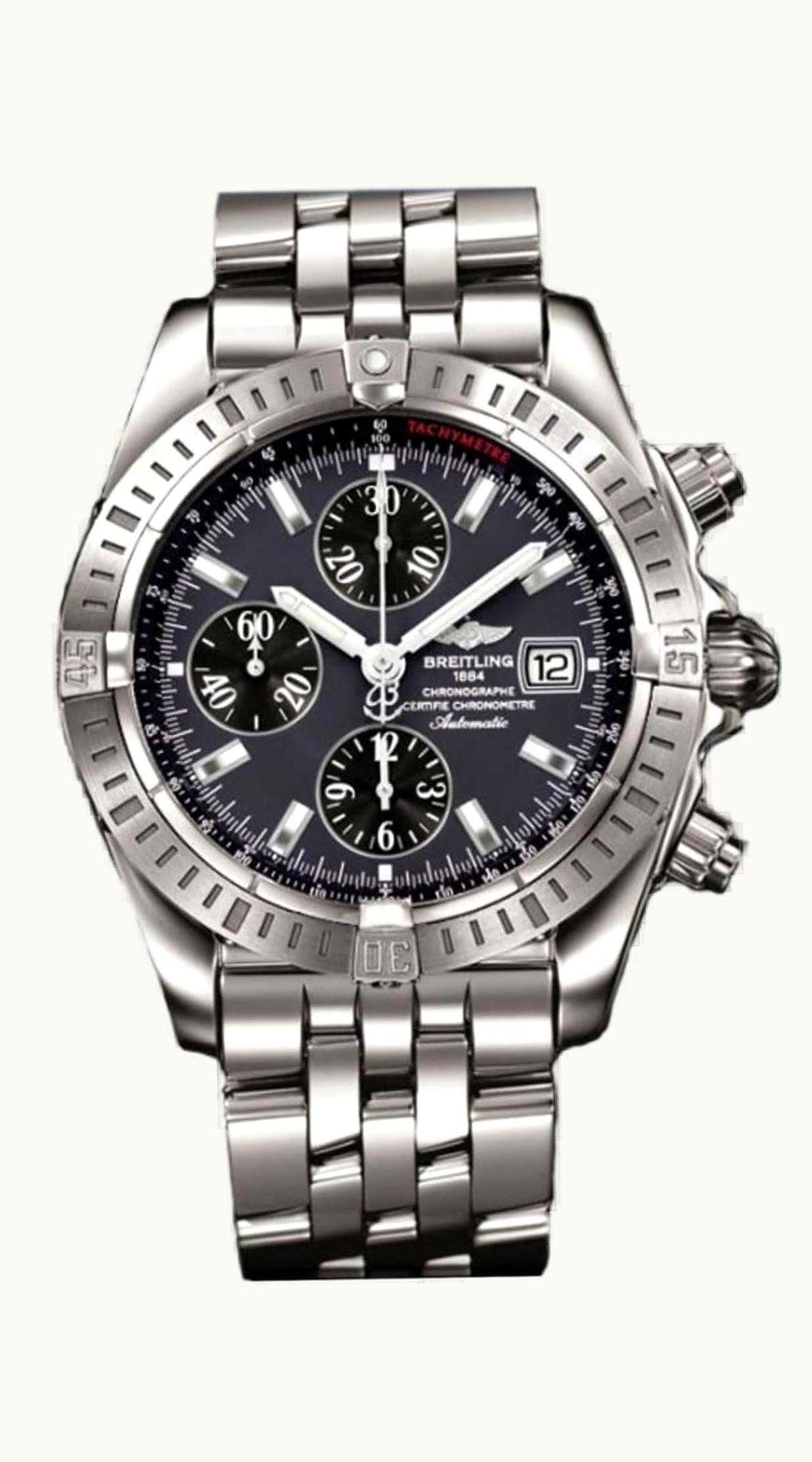 Breitling Chronomat Evolution Stainless Steel / Grey
