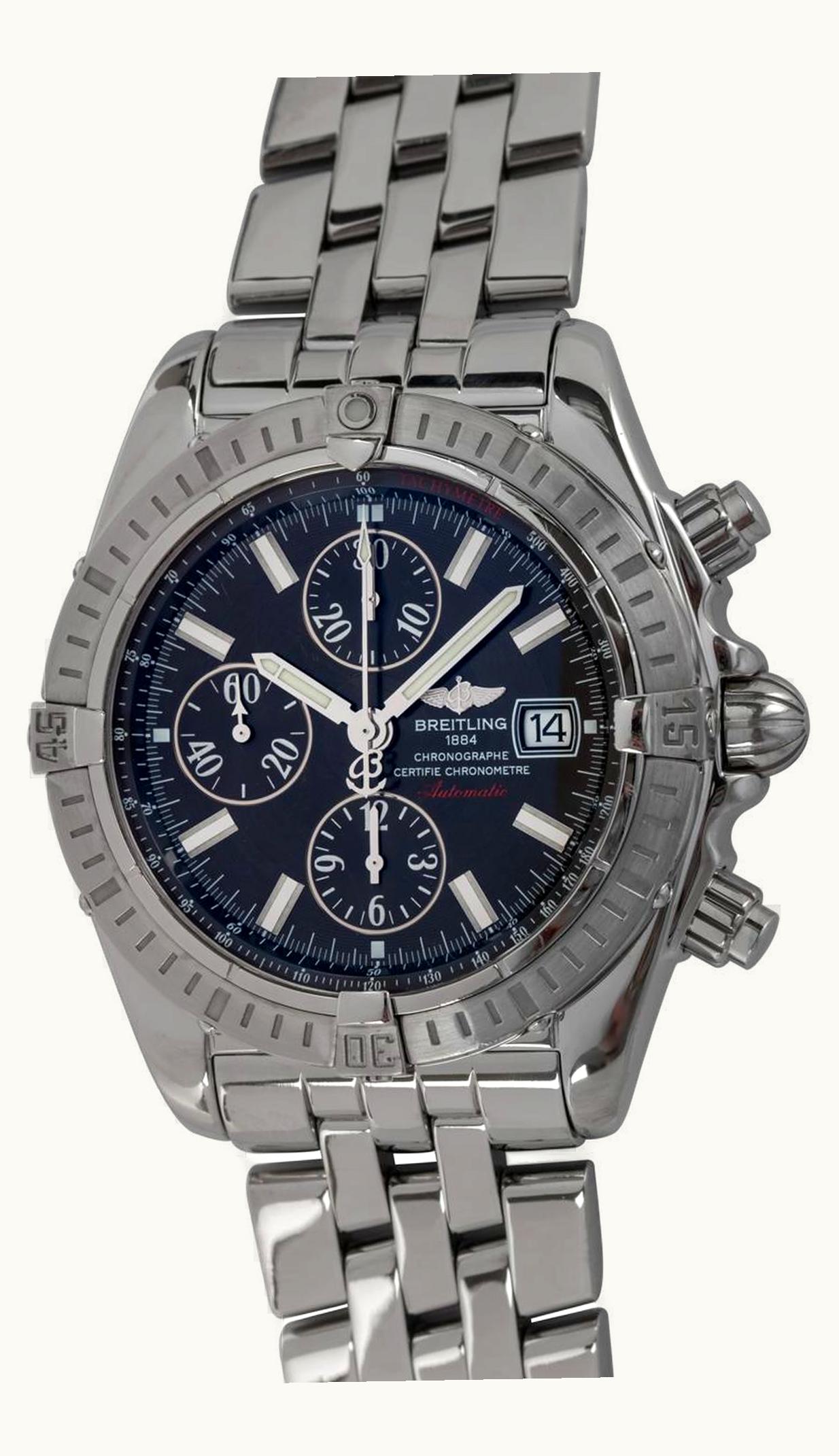 Breitling Chronomat Evolution Stainless Steel / Grey