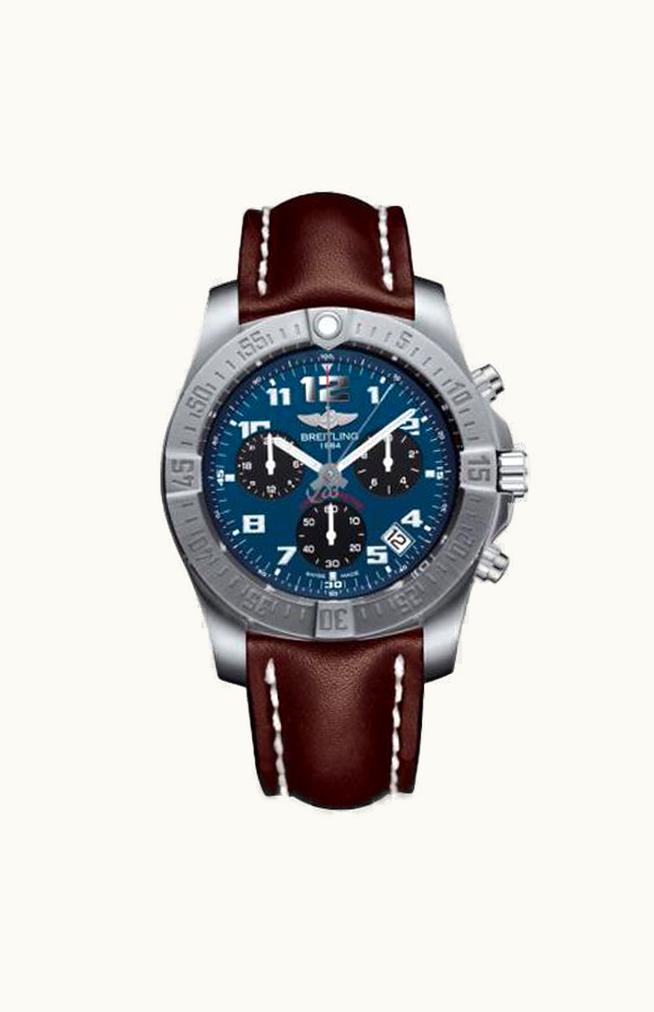 Breitling Chronospace Evo B60 Mariner Blue / Calf