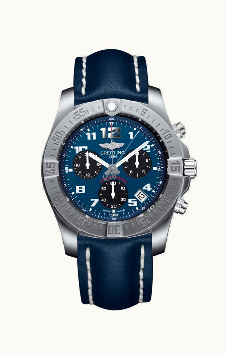 Breitling Chronospace Evo B60 Mariner Blue / Calf