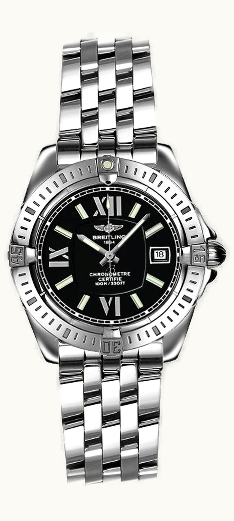 Breitling Cockpit Lady Black / Calf