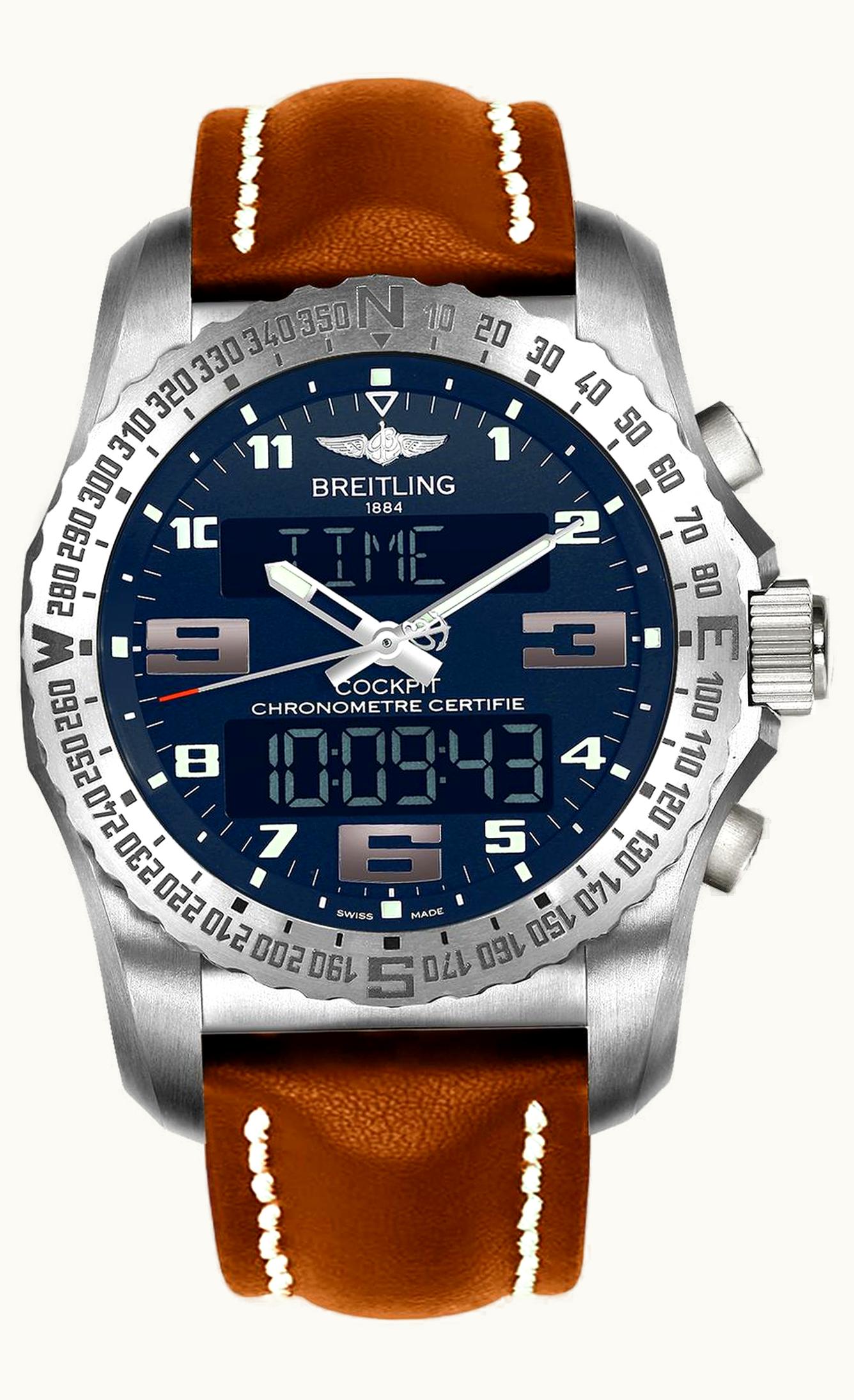 Breitling Cockpit B50 Night Mission / Blue MOP / Bracelet