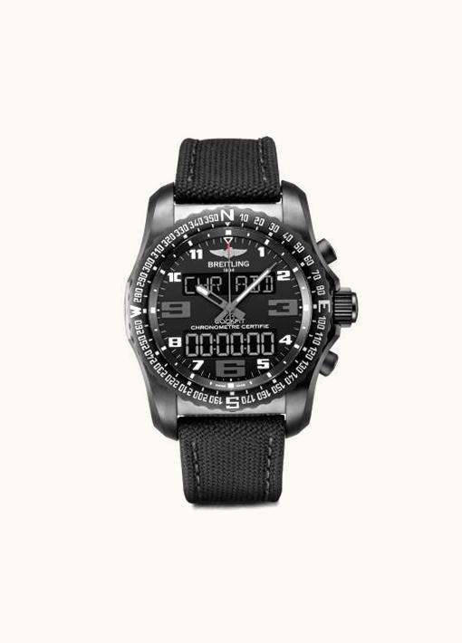 Breitling Cockpit B50 Night Mission / Black / Military / Pin