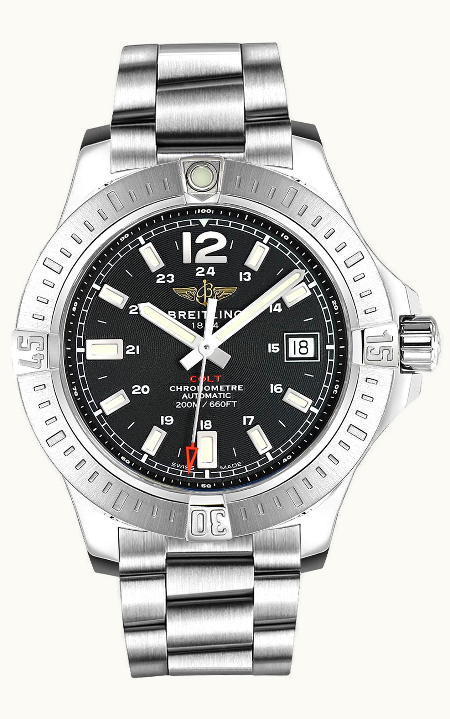 Breitling Colt 44 Automatic Volcano Black / Bracelet