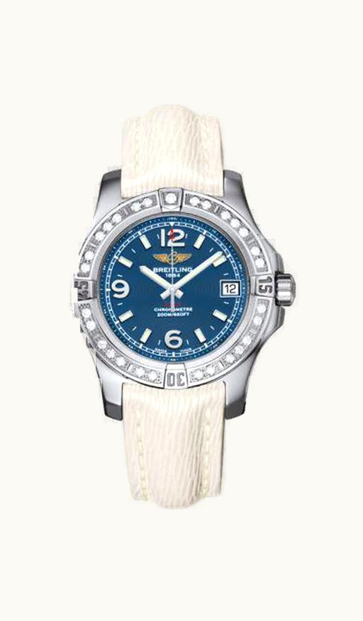 Breitling Colt 36 Diamond / Mariner Blue / Sahara