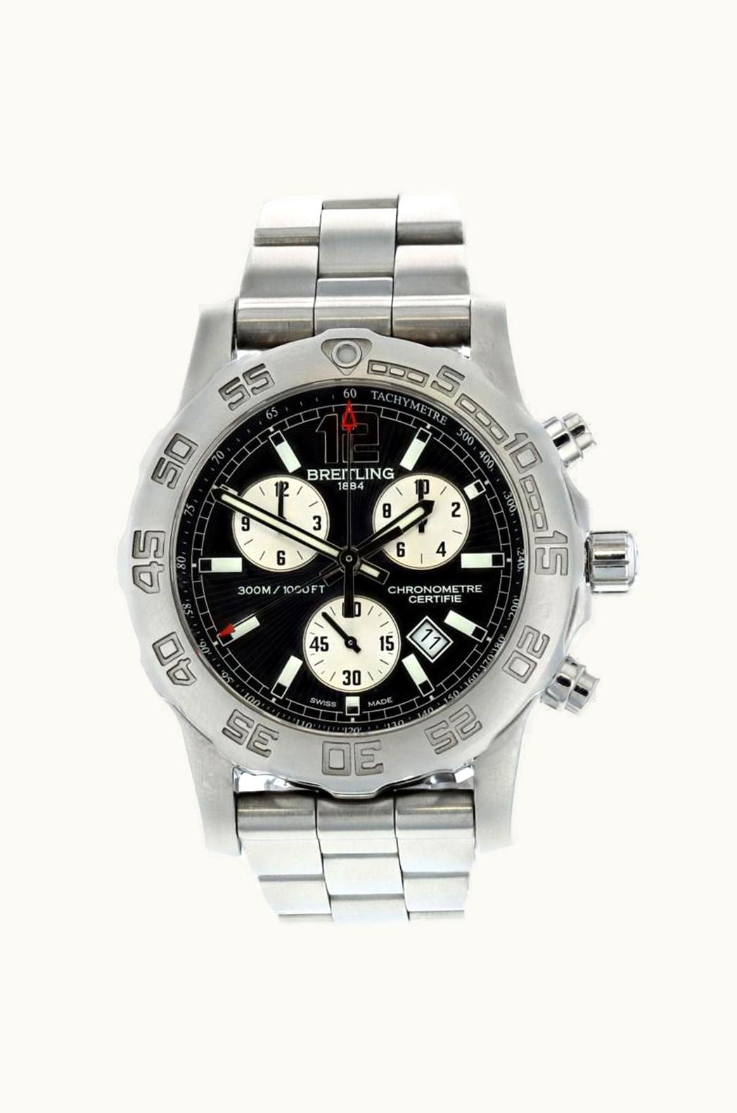 Breitling Chrono Colt Silver / Bracelet