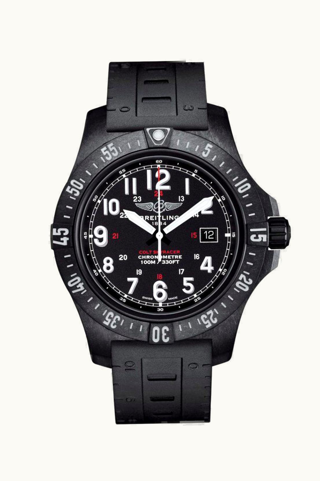 Breitling Colt Skyracer Breitlight / Black / Black Rubber / Pin