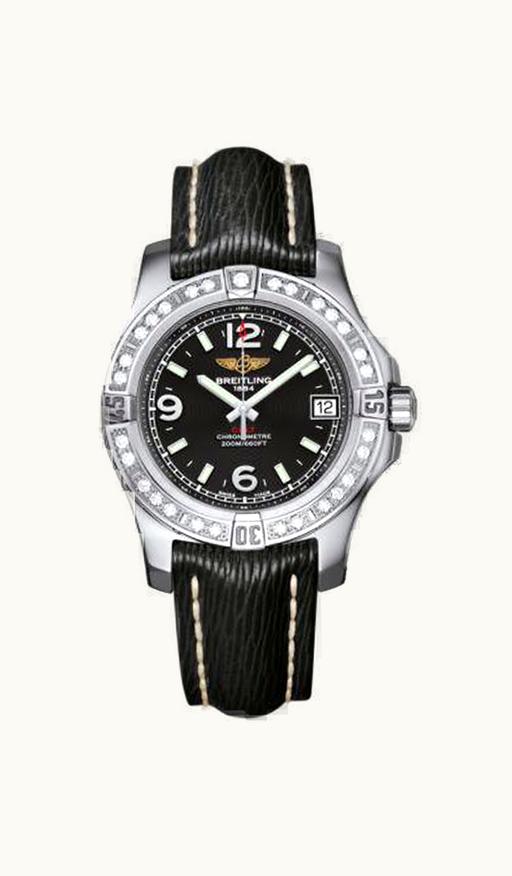 Breitling Colt 36 Diamond / Volcano Black / Rubber