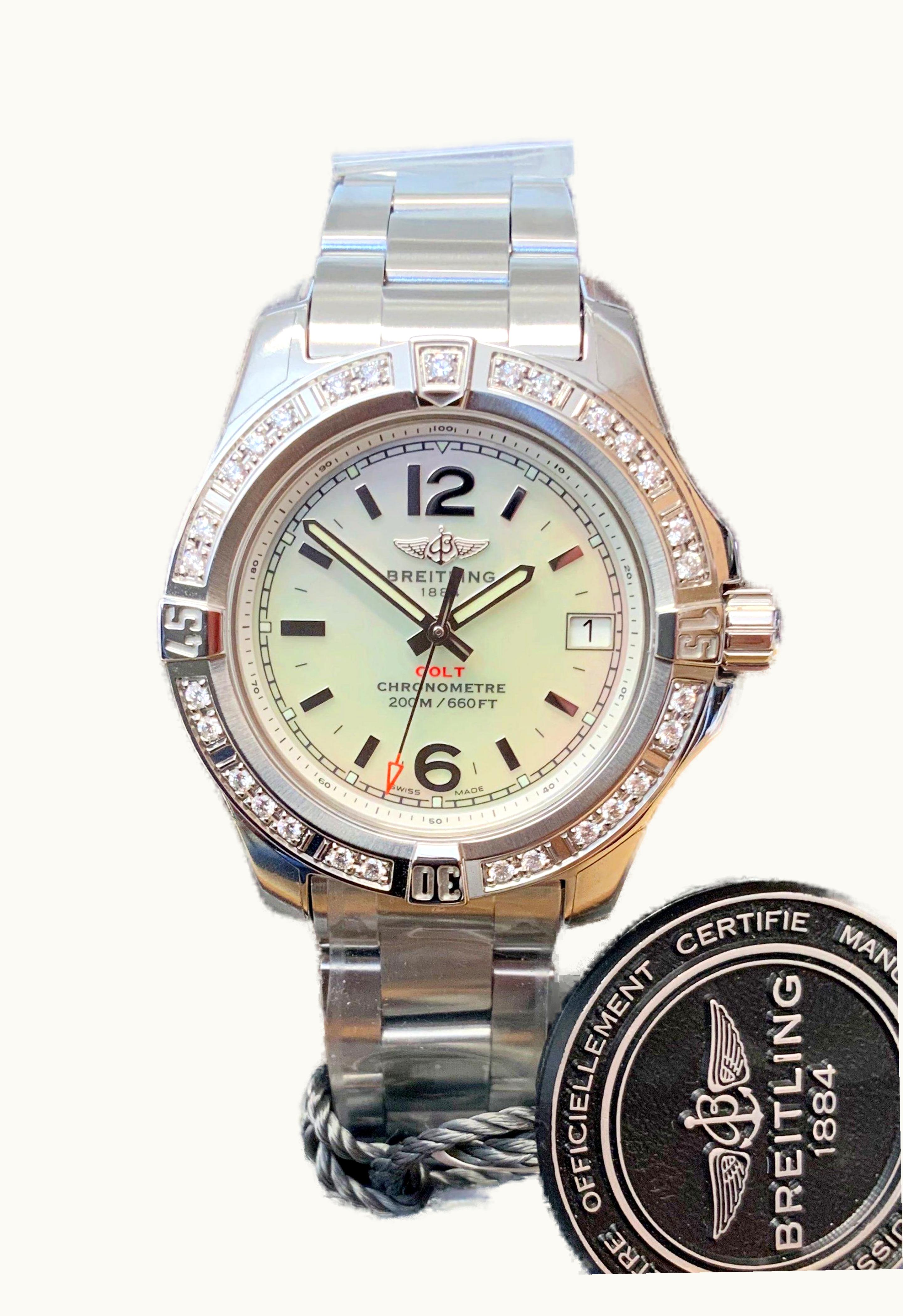 Breitling Colt Lady Diamond / Pearl / Bracelet