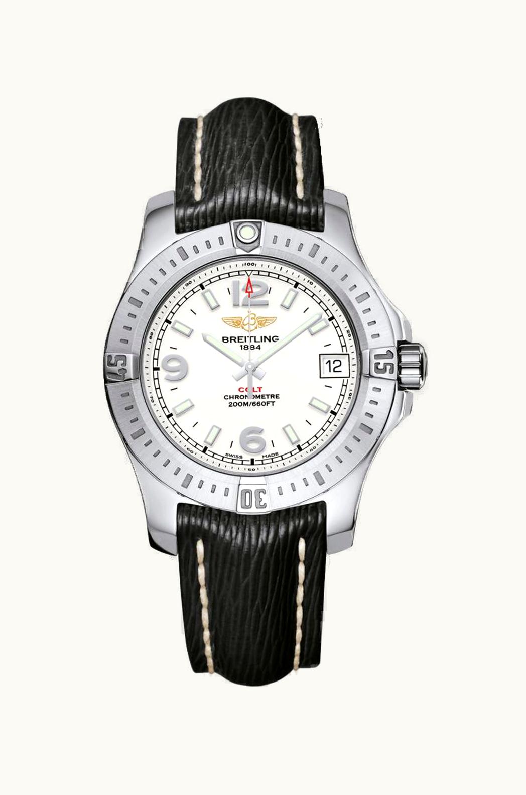Breitling Colt 36 Stratus Silver / Sahara / Folding