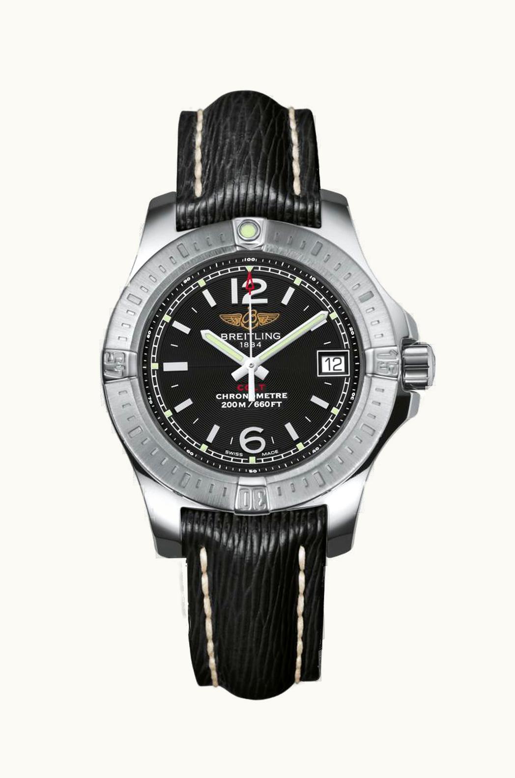 Breitling Colt Lady Volcano Black / Sahara / Pin