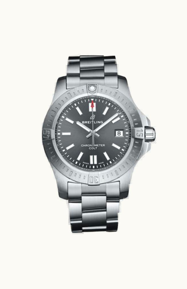 Breitling Chronomat Colt 41 Automatic Tempest Grey / Calf / Pin