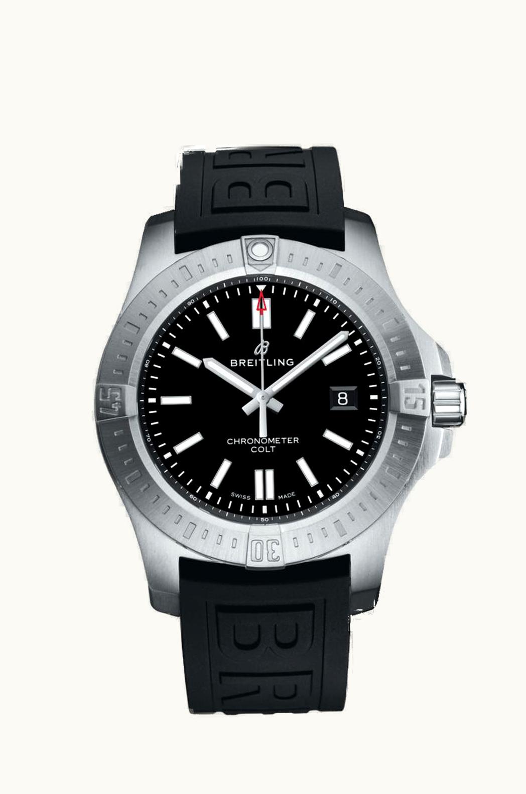 Breitling Chronomat Colt 44 Automatic Black / Rubber / Folding