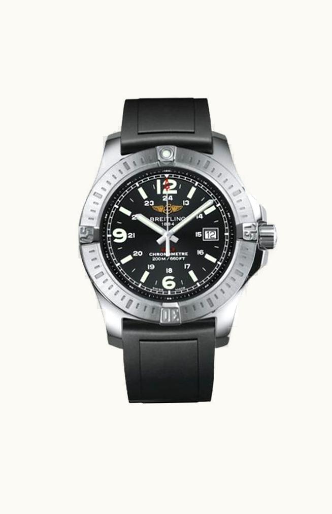 Breitling Colt Oceane Black / Calf