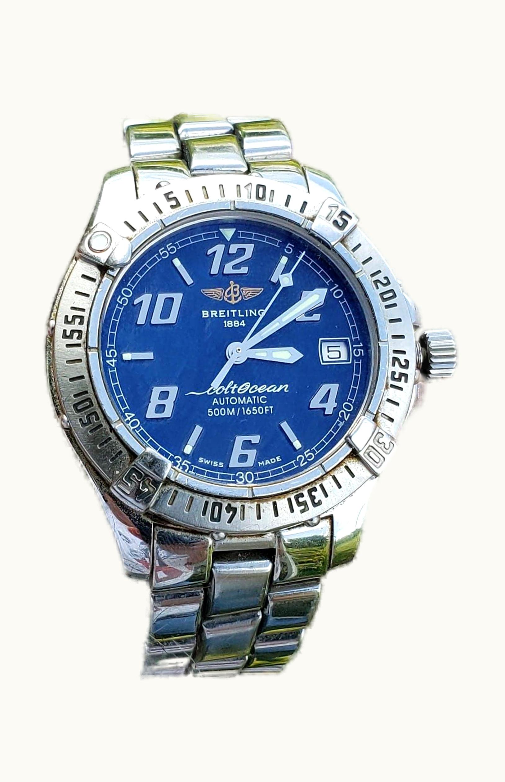 Breitling Colt Oceane Blue / Bracelet