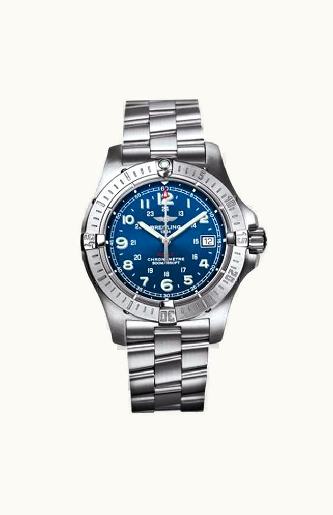 Breitling Colt 44 Blue / Calf