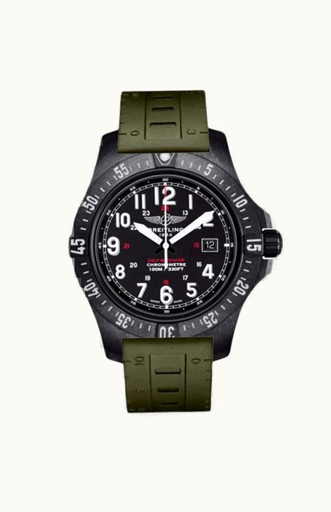 Breitling Colt 33 Black / Rubber