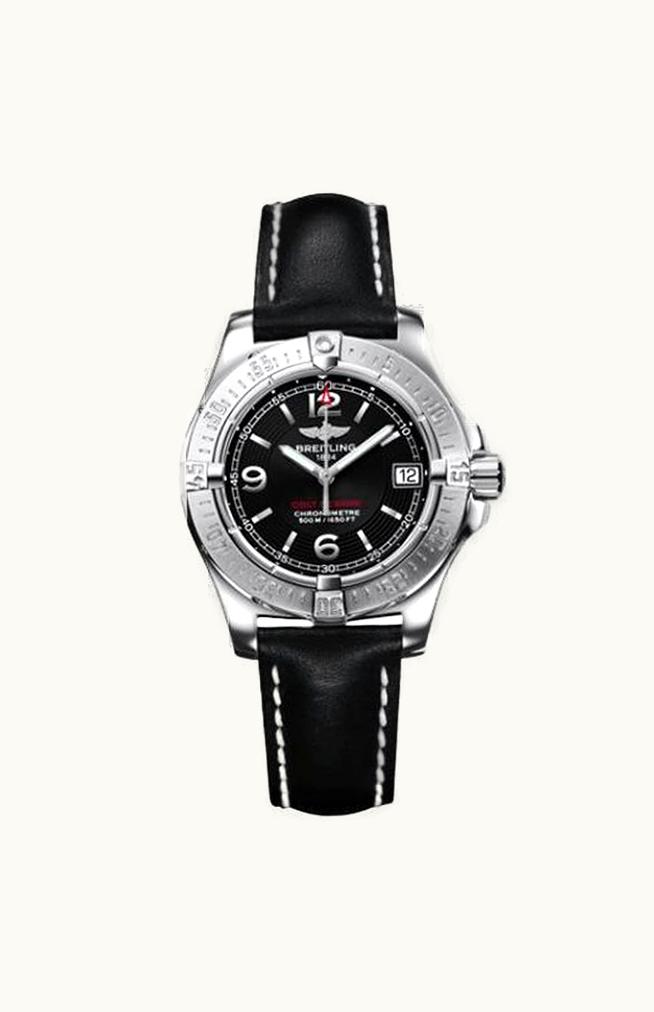Breitling Colt 33 Black / Calf