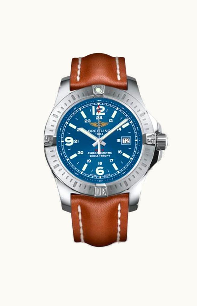 Breitling Colt 33 Blue / Calf
