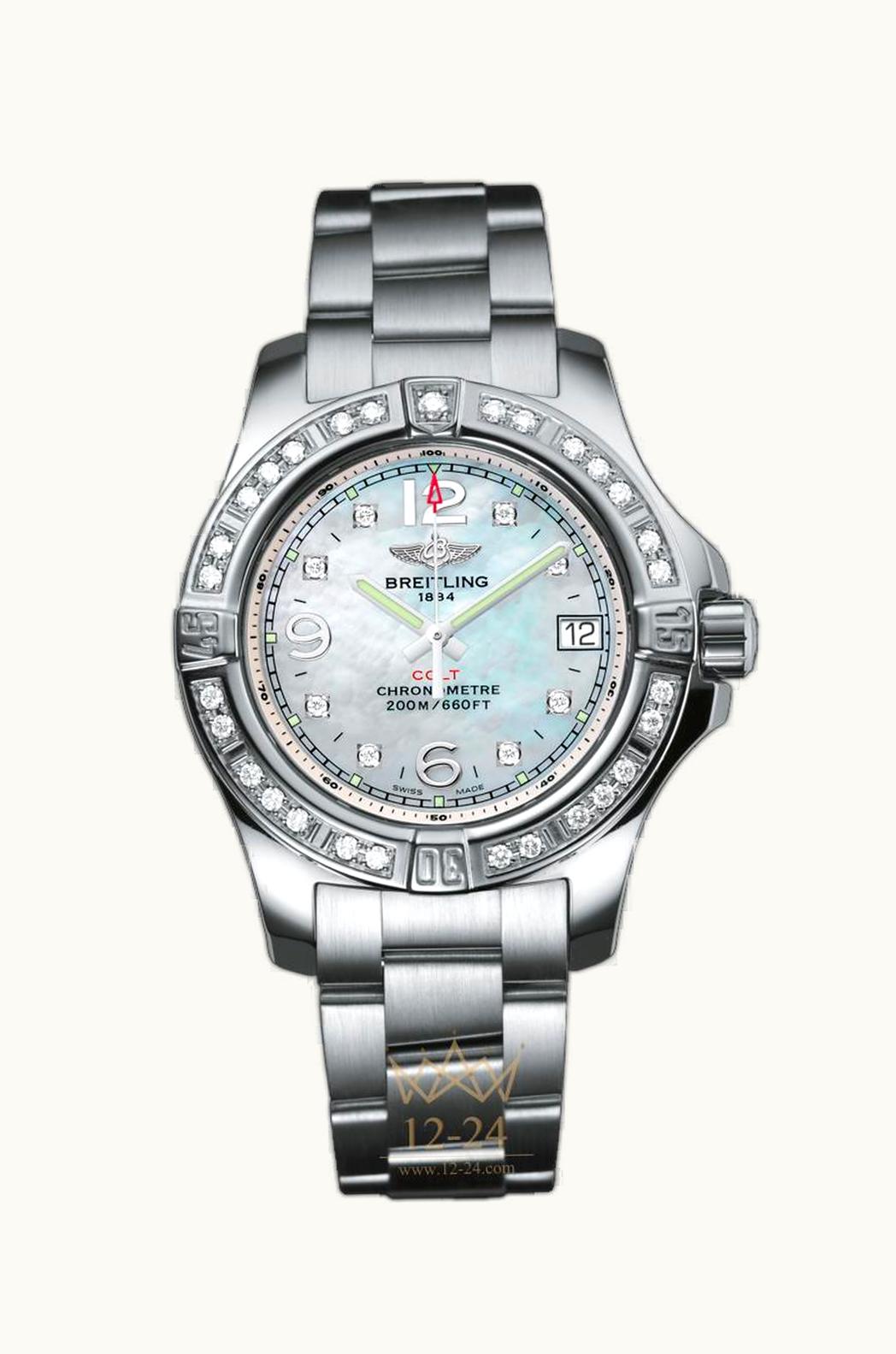Breitling Colt Lady Diamond / Stratus Silver / Bracelet