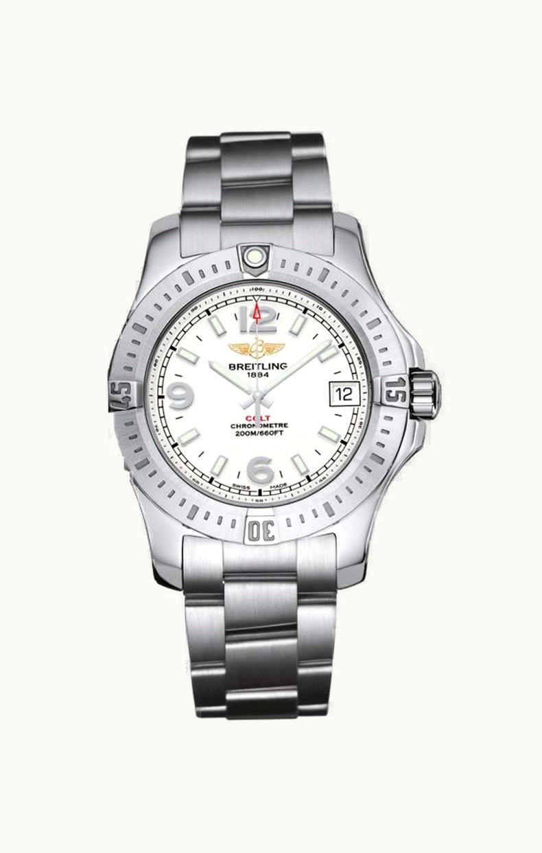 Breitling Colt 36 Stratus Silver / Bracelet