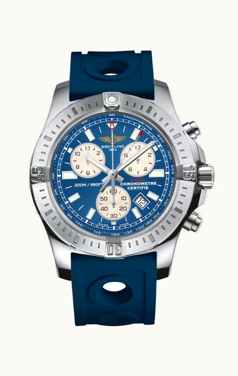Breitling Colt Chronograph Mariner Blue / Rubber / Pin