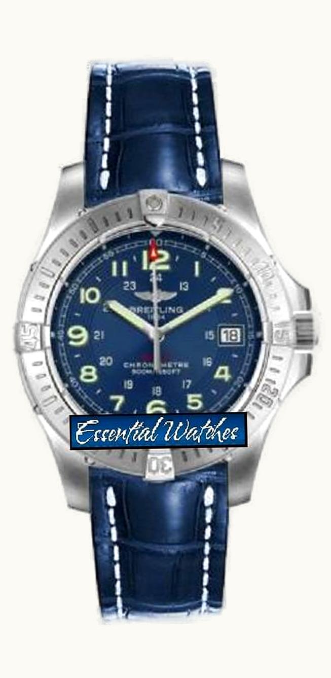 Breitling Colt 44 Automatic Mariner Blue / Rubber