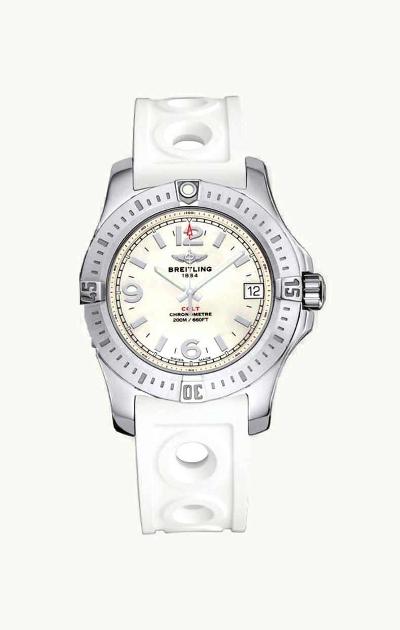 Breitling Colt 36 Pearl / Rubber / Pin