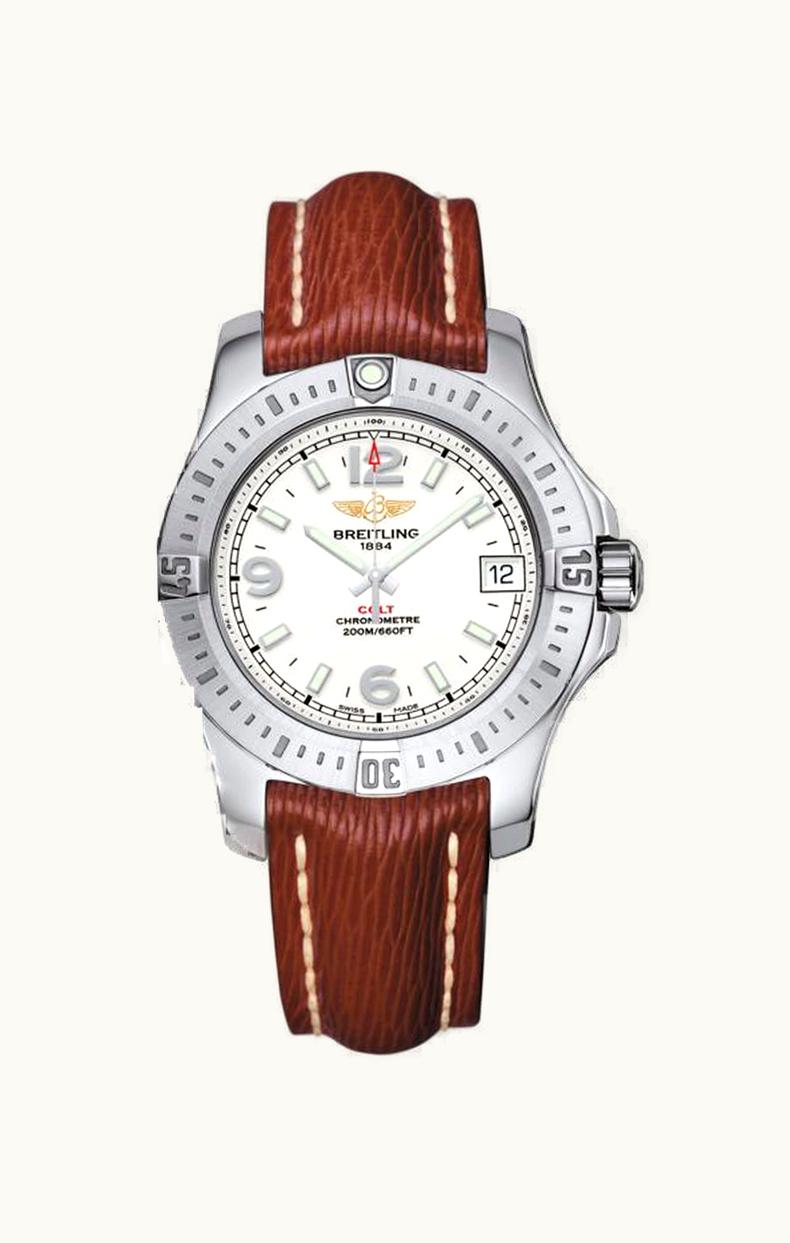 Breitling Colt 36 Stratus Silver / Sahara / Pin