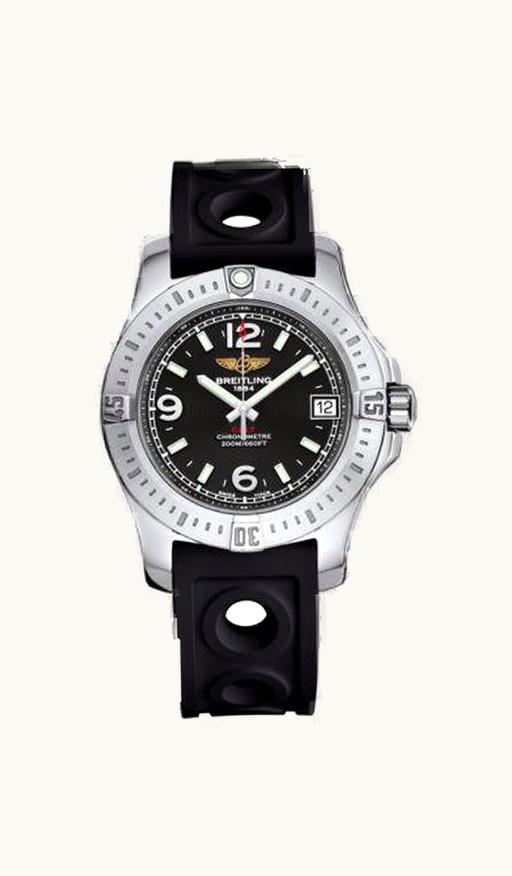 Breitling Colt 36 Volcano Black / Rubber / Pin