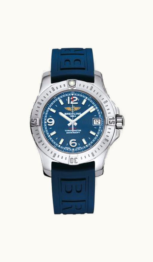 Breitling Colt 36 Mariner Blue / Rubber / Pin