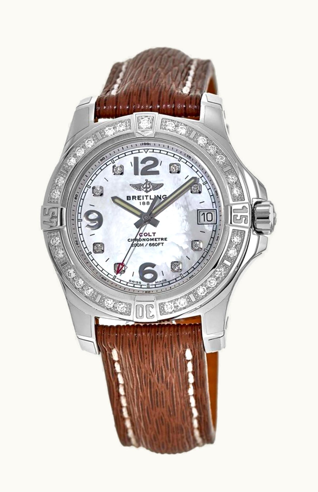 Breitling Colt 36 Diamond / Pearl / Sahara
