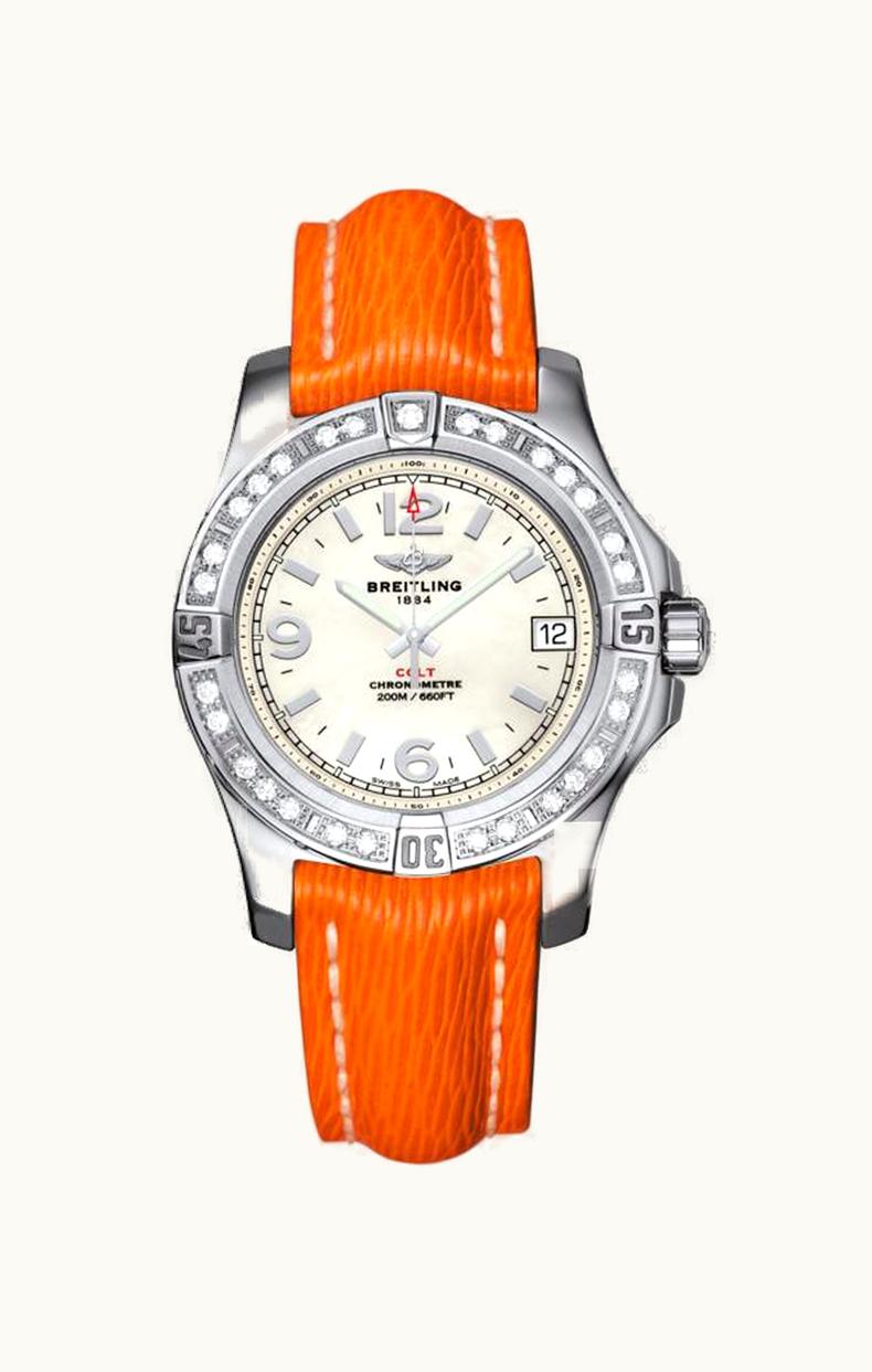 Breitling Colt 36 Diamond / Pearl / Sahara