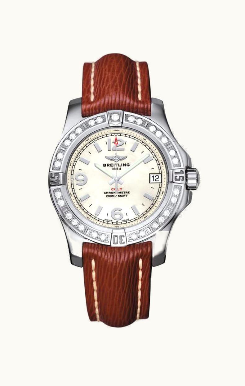 Breitling Colt 36 Diamond / Pearl / Sahara