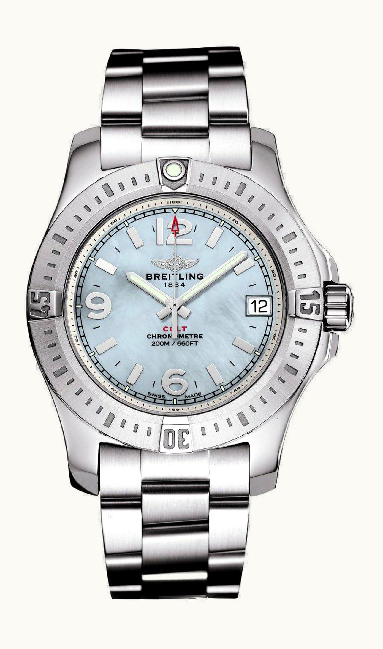 Breitling Colt 36 Diamond / Volcano Black / Rubber