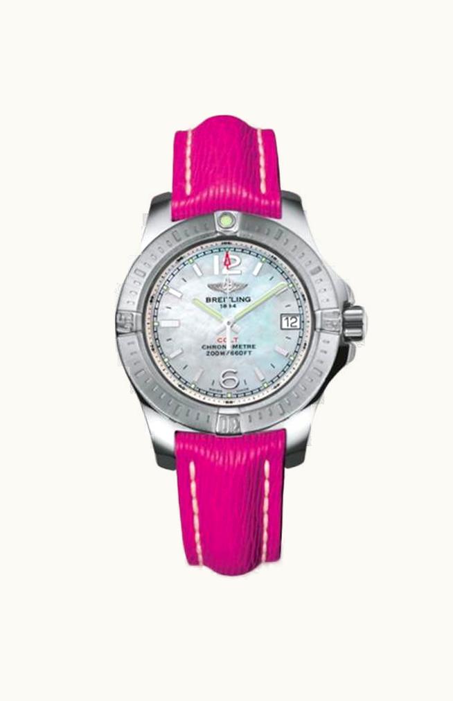 Breitling Colt Lady Pearl / Sahara / Pin