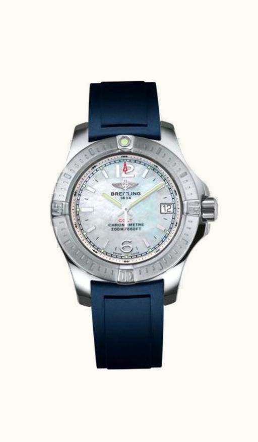 Breitling Colt Lady Pearl / Rubber / Pin