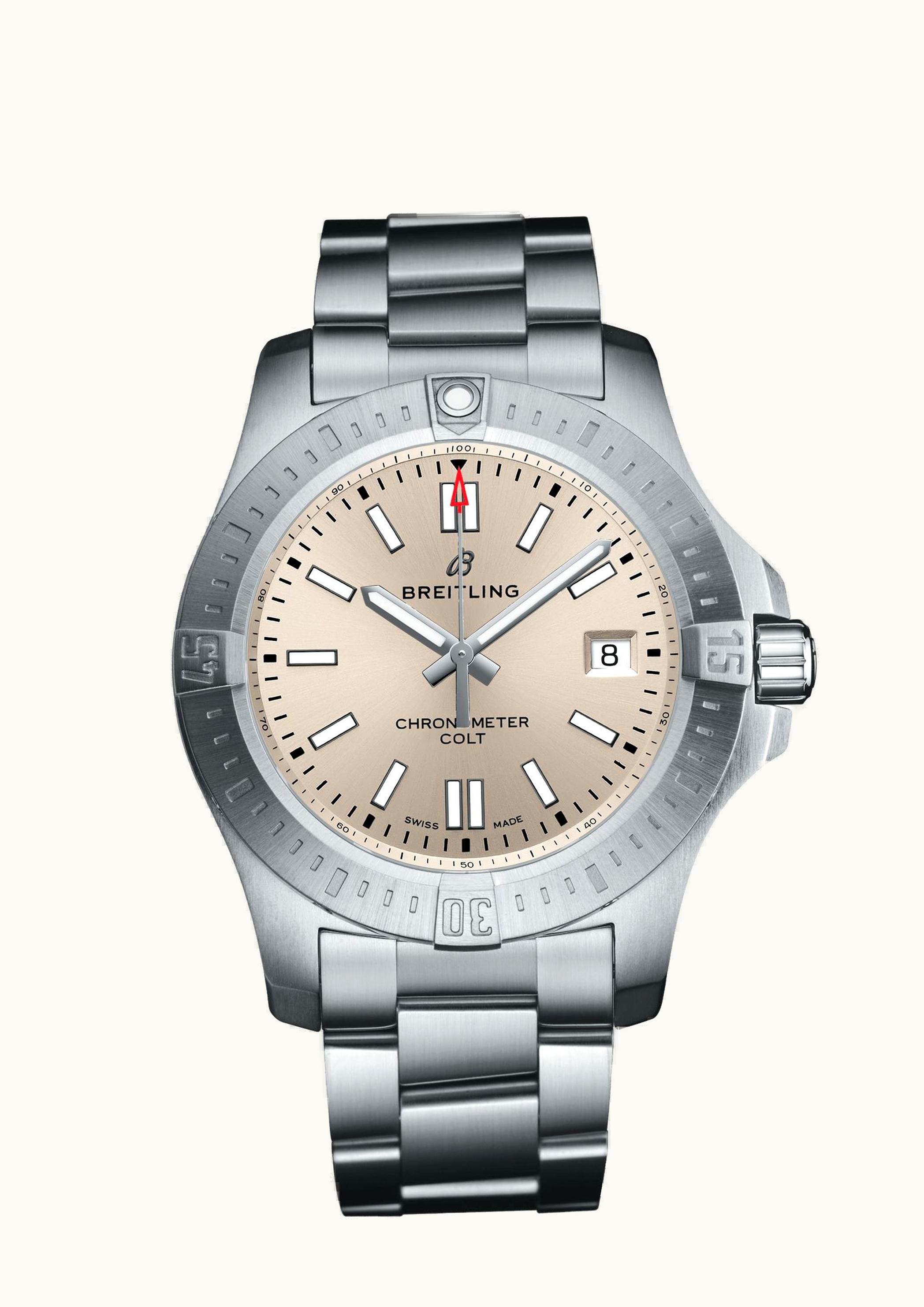 Breitling Chronomat Colt 41 Automatic Silver / Bracelet