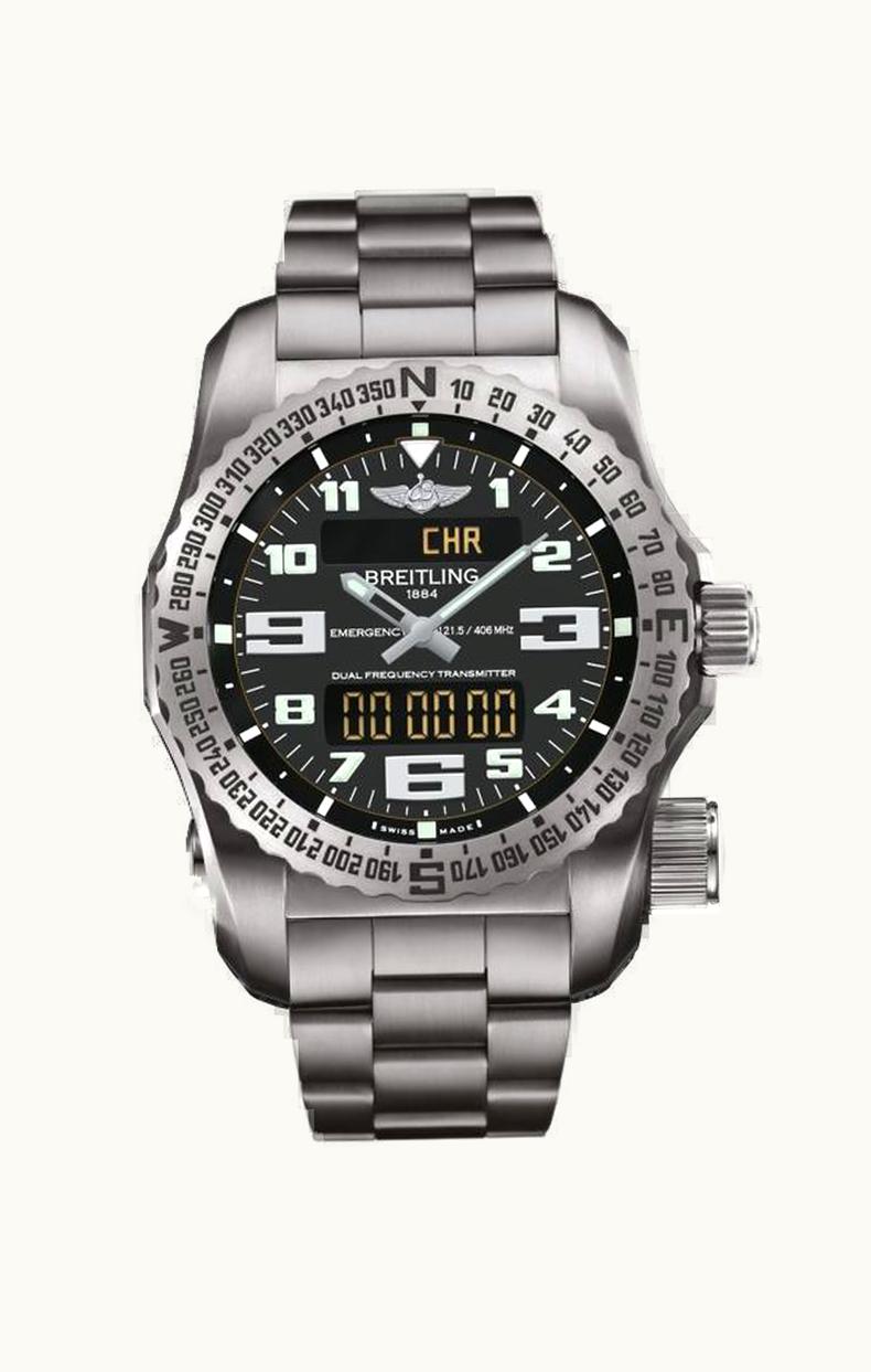 Breitling Emergency II Titanium / Black / Bracelet