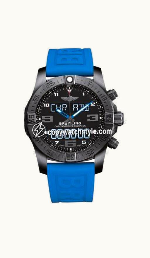 Breitling B55 Exospace Black Titanium / Black / TwinPro Blue