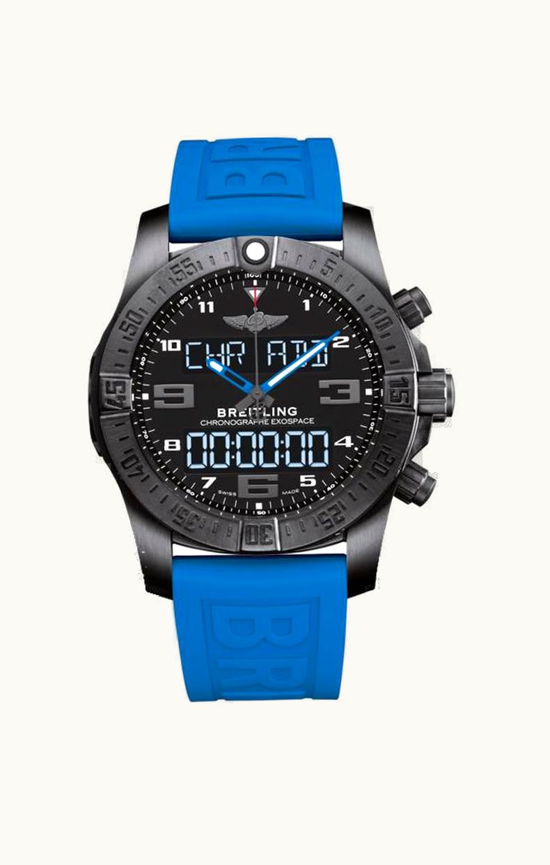 Breitling B55 Exospace Titanium / Black / TwinPro Grey / Folding