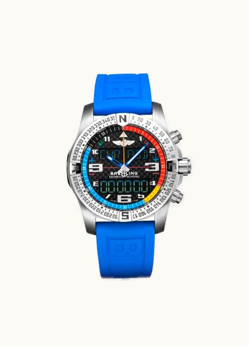 Breitling B55 Exospace Yachting  Titanium / Carbon / TwinPro Blue / Folding