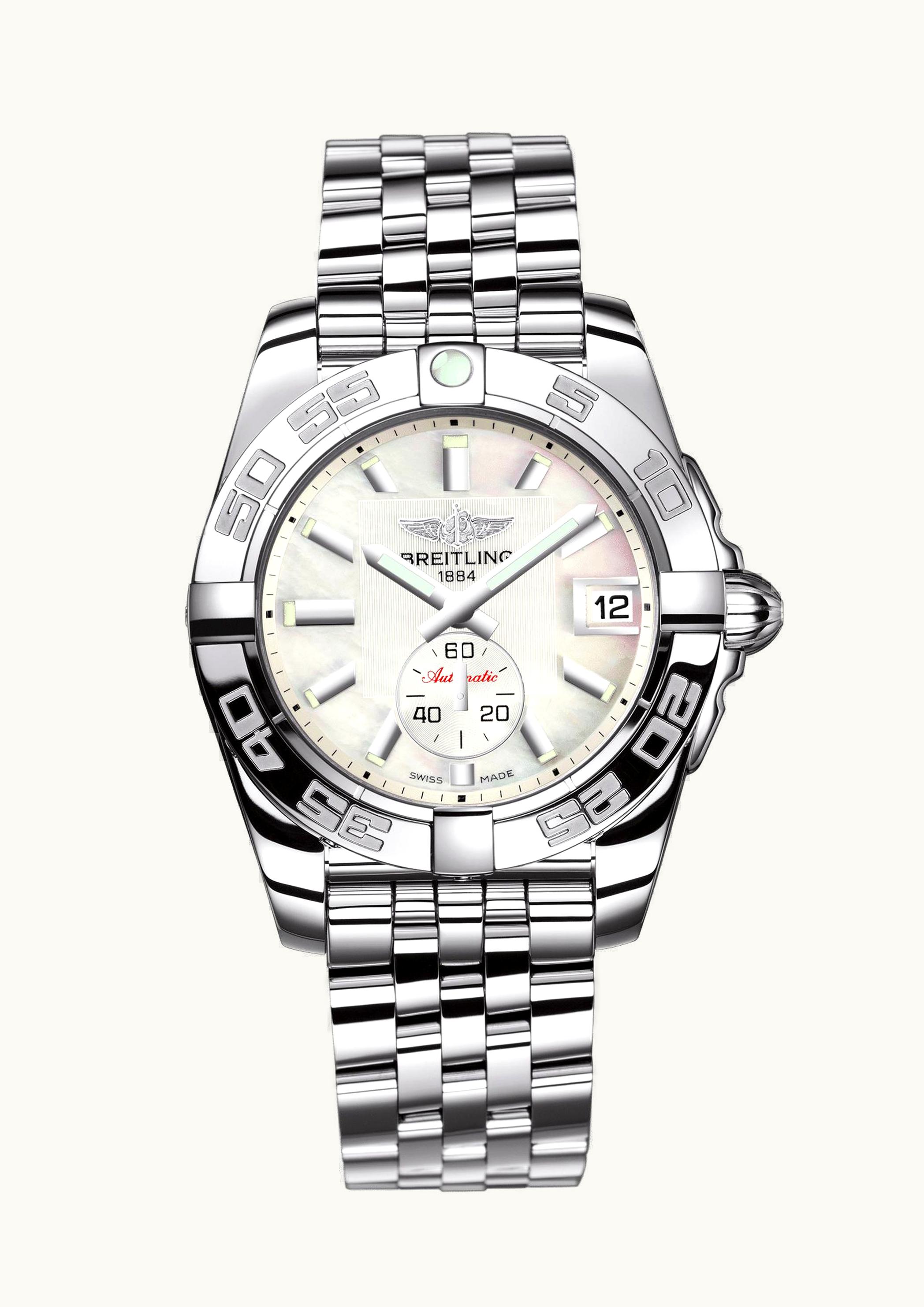 Breitling Galactic 36 Automatic Stainless Steel / Pearl / Bracelet